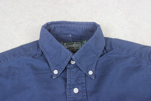 Gitman Bros Vintage - Shirt - Navy Blue - Small