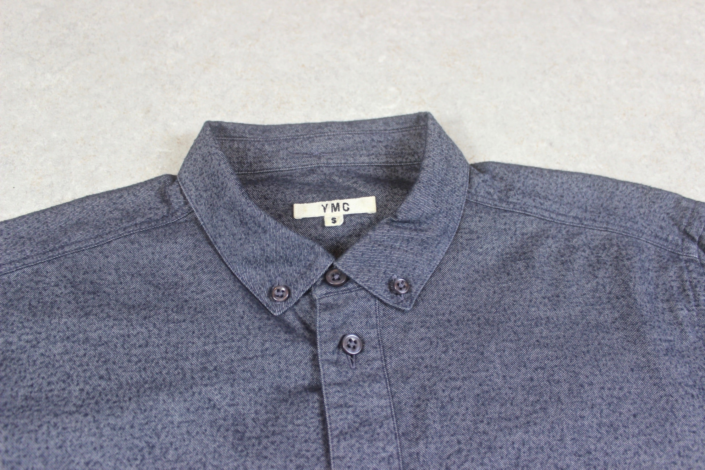 YMC - Flannel Shirt - Blue - Small