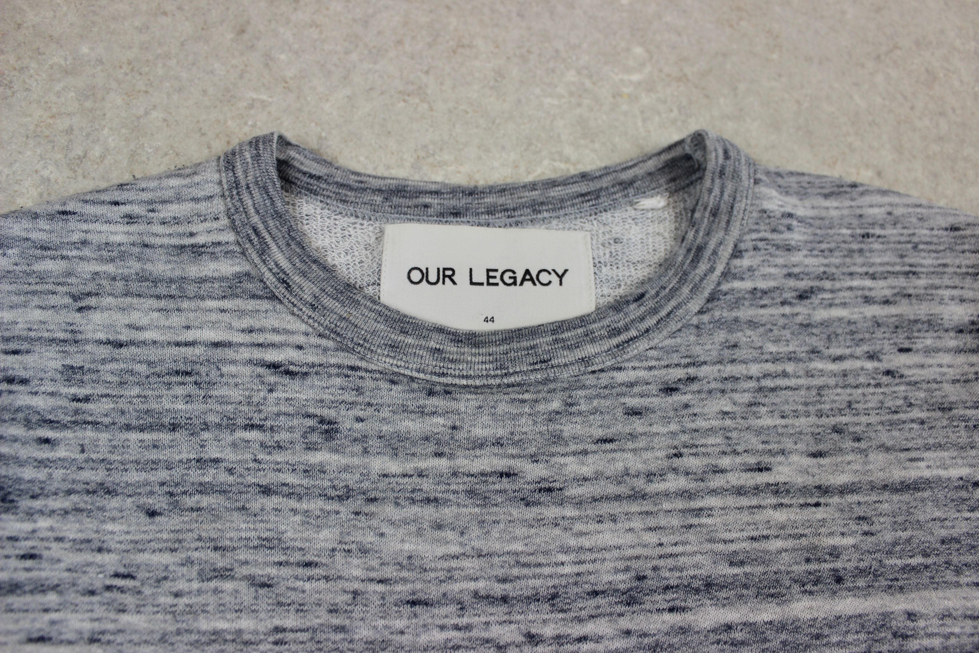 Our Legacy - Sweatshirt Jumper - Grey - 44/Extra Small