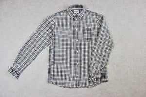 Norse Projects - Cotton/Linen Shirt - White/Black Check - Small