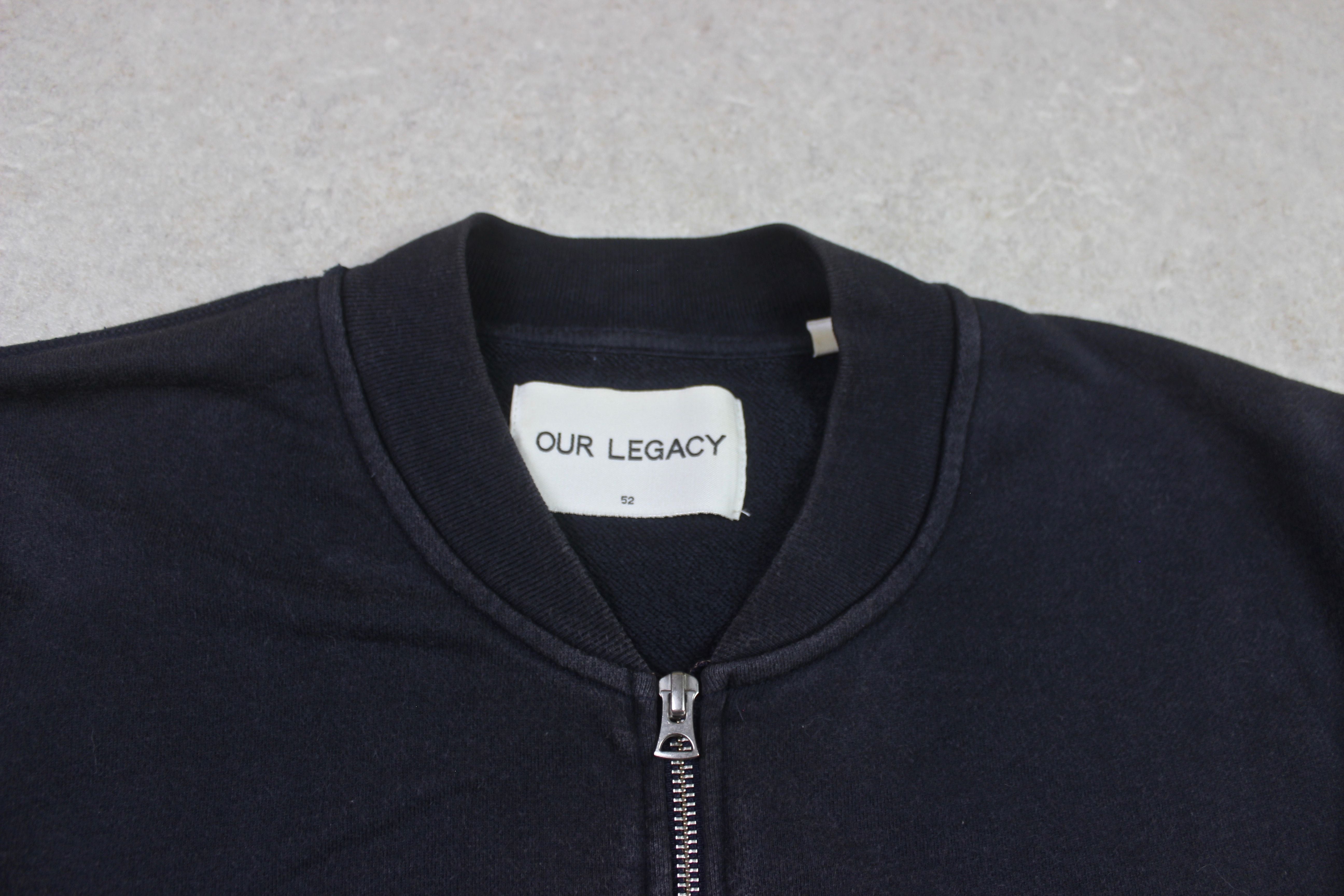 Our Legacy - Jersey Bomber Jacket - Navy Blue - 52/Extra Large