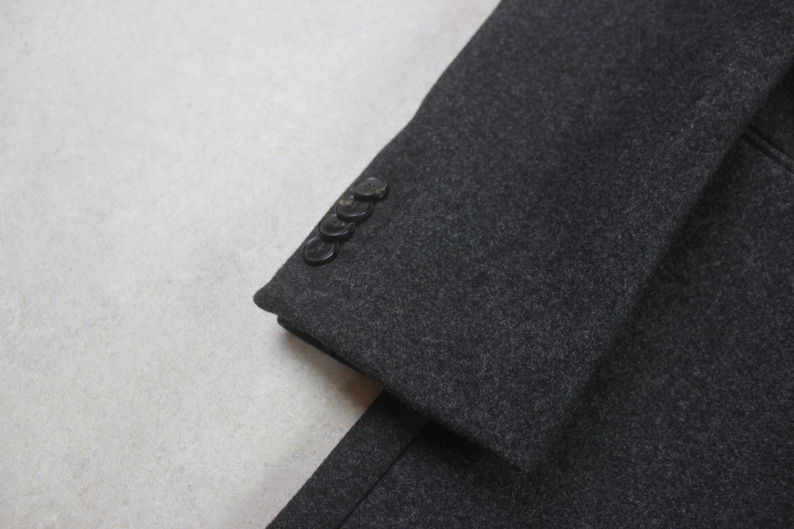Acne Studios - Garret Wool Coat - Grey - 46/Small