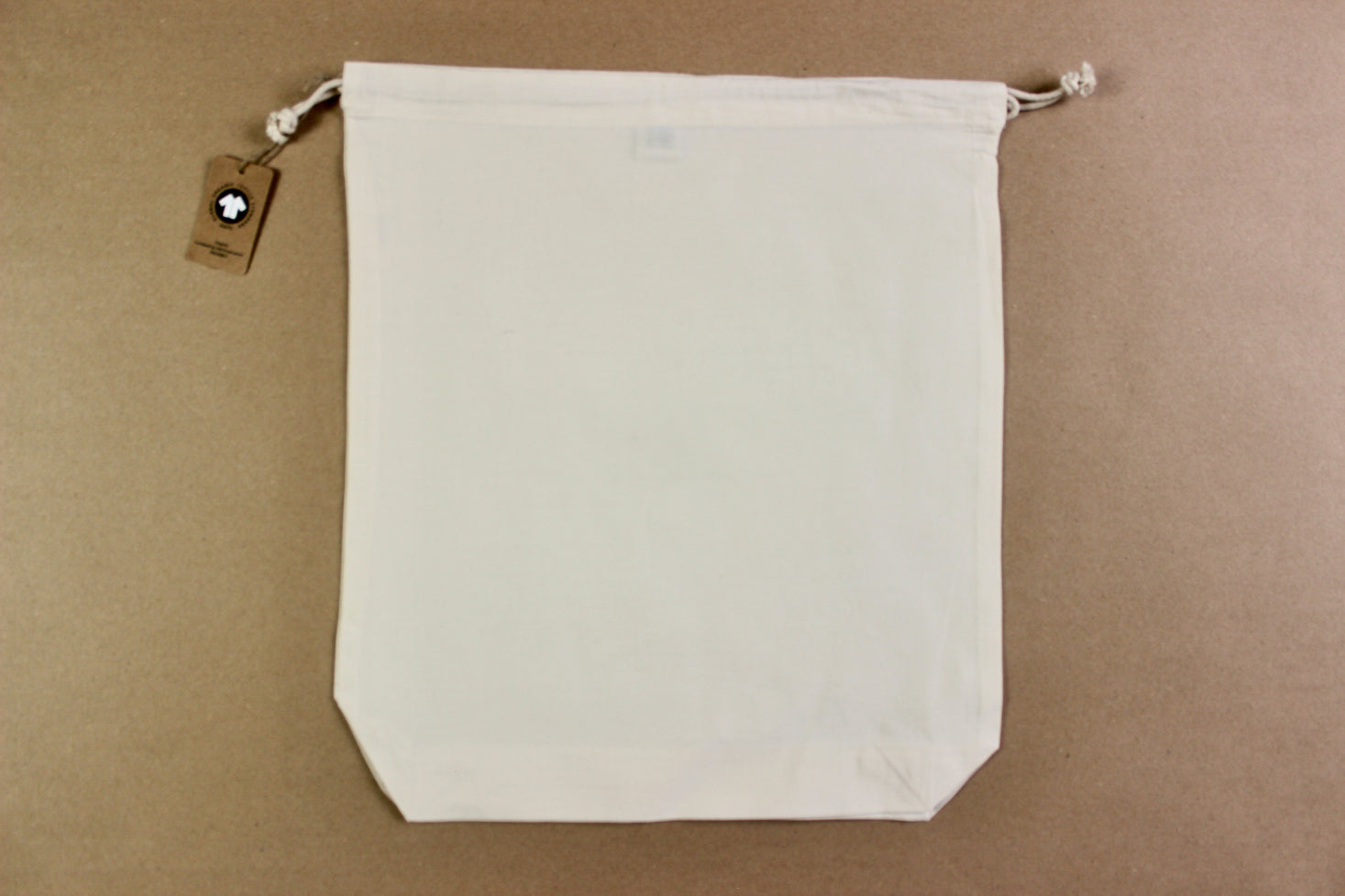 melior. - Fairtrade Organic Cotton Drawstring Packing/Shoe Bag