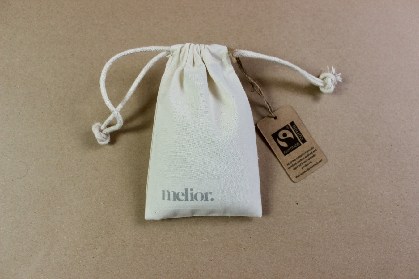 melior. - Scented Drawstring Pouch - Clean Cotton