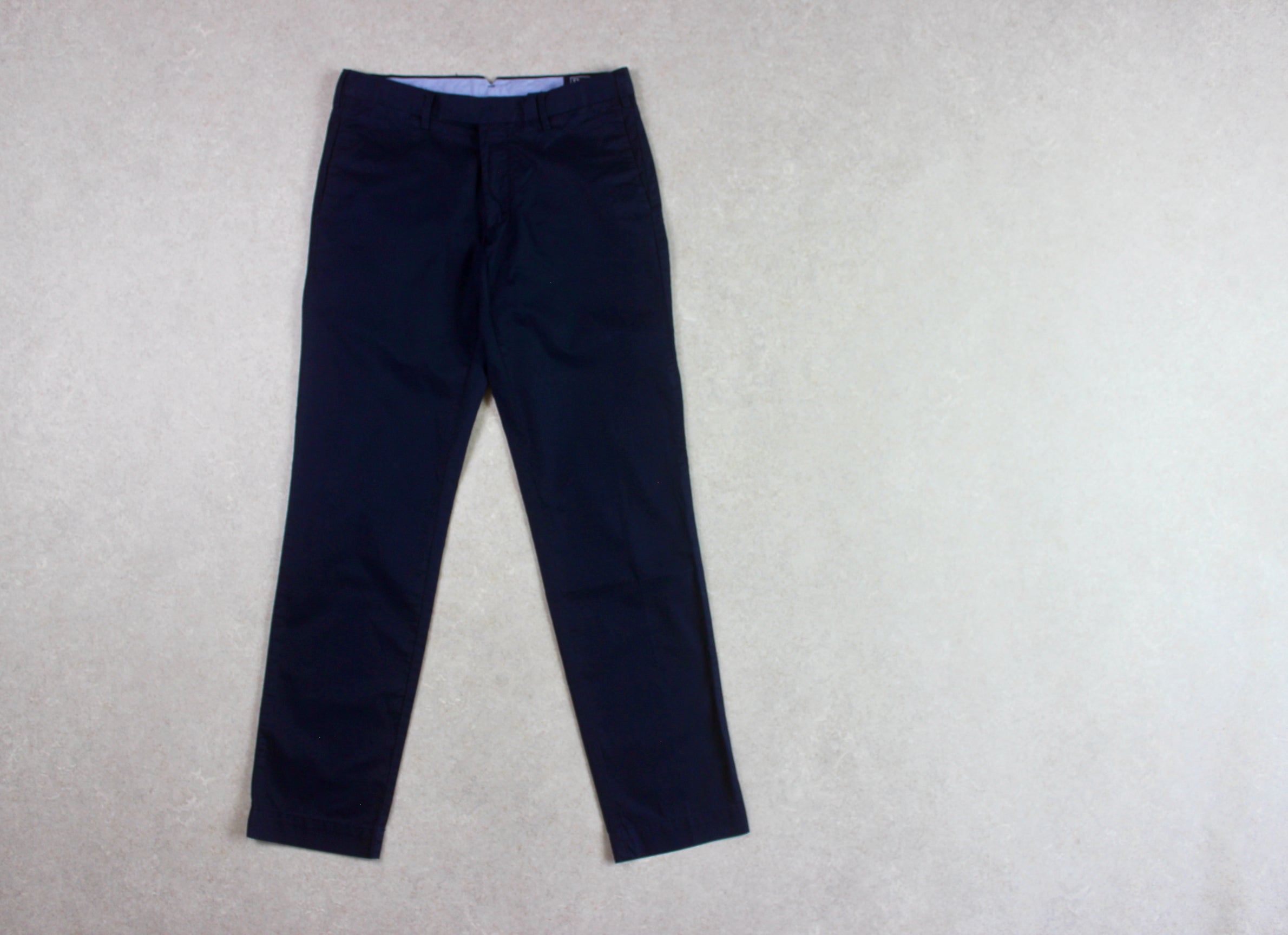 Polo Ralph Lauren - Slim Fit Chino Trousers - Navy Blue - 30/32