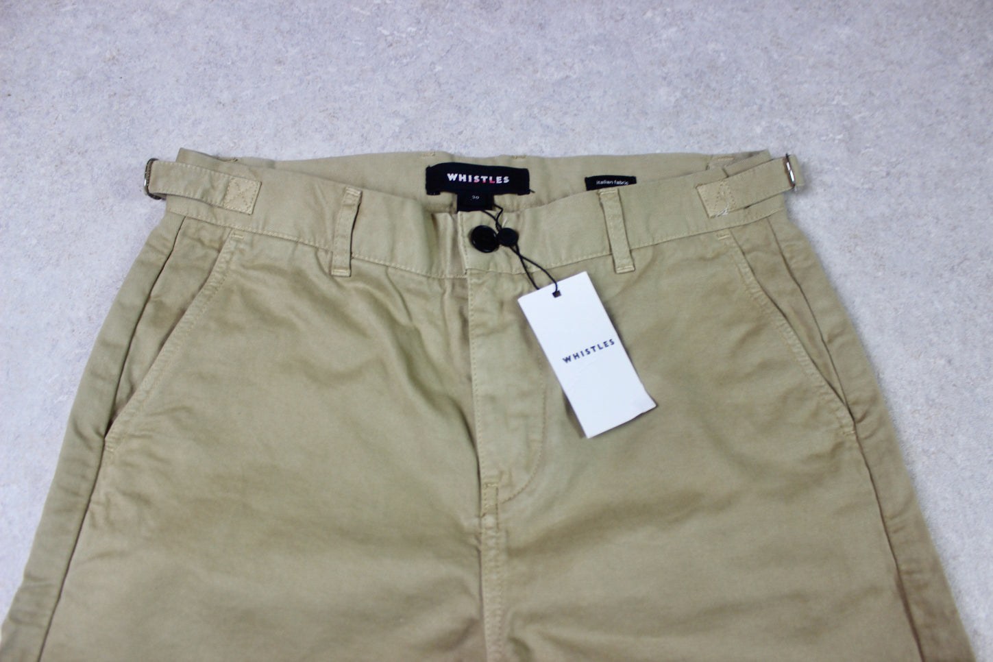 Whistles - Chino Trousers - Beige - 30 - Brand New