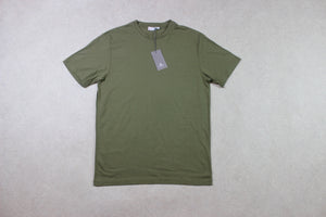 Sunspel - T Shirt - Green - Medium - Brand New