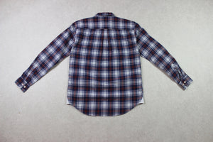 Albam - Shirt - Red/Navy Blue Check - 1/Small
