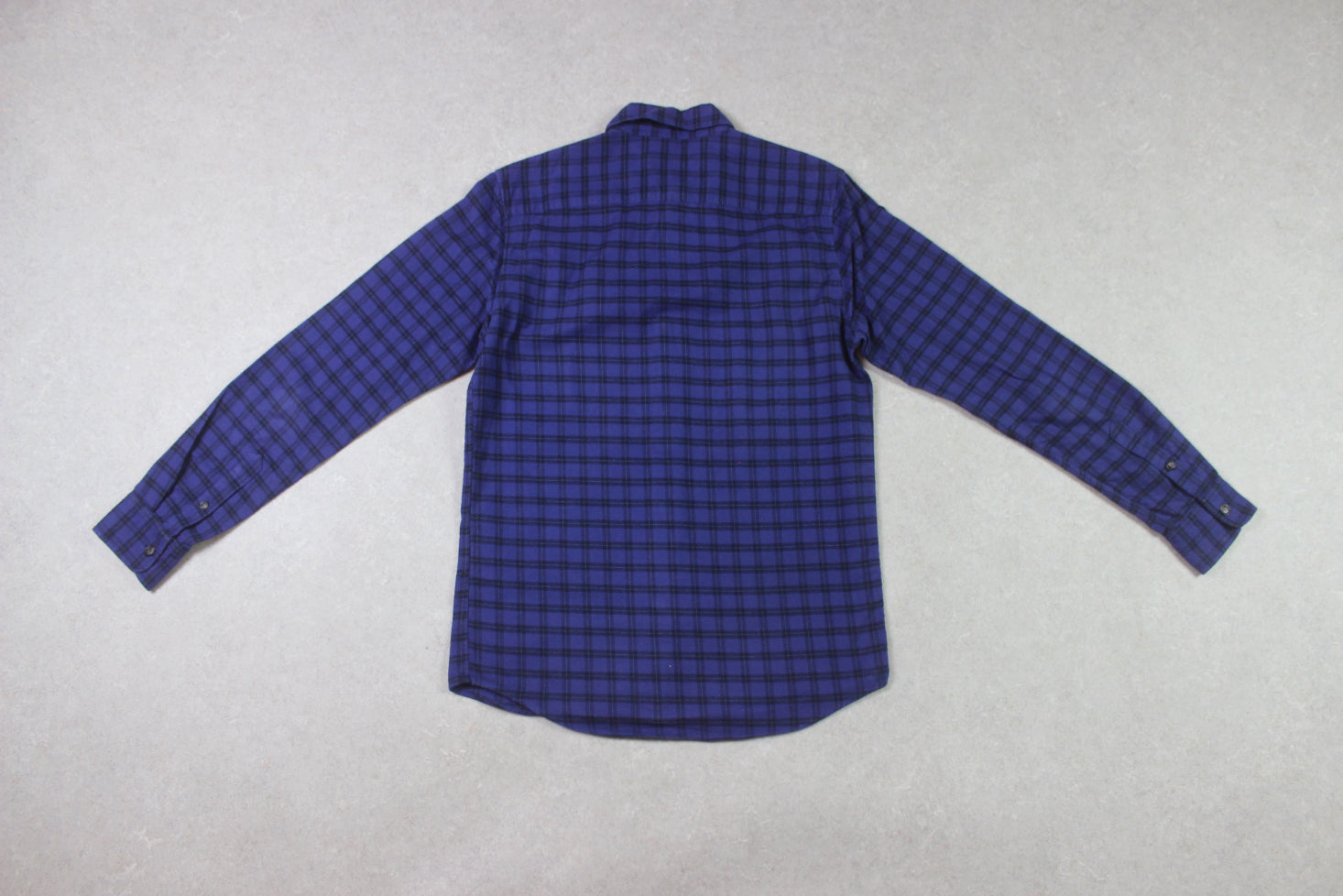 A.P.C. - Flannel Shirt - Purple/Black Check - Extra Small