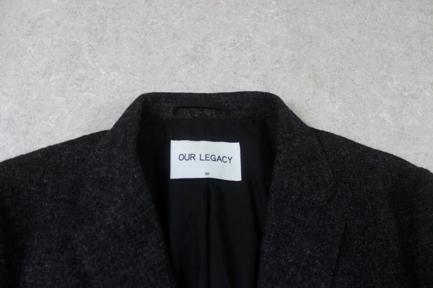 Our Legacy - 100% Virgin Wool Suit - Charcoal Grey - 50/Large