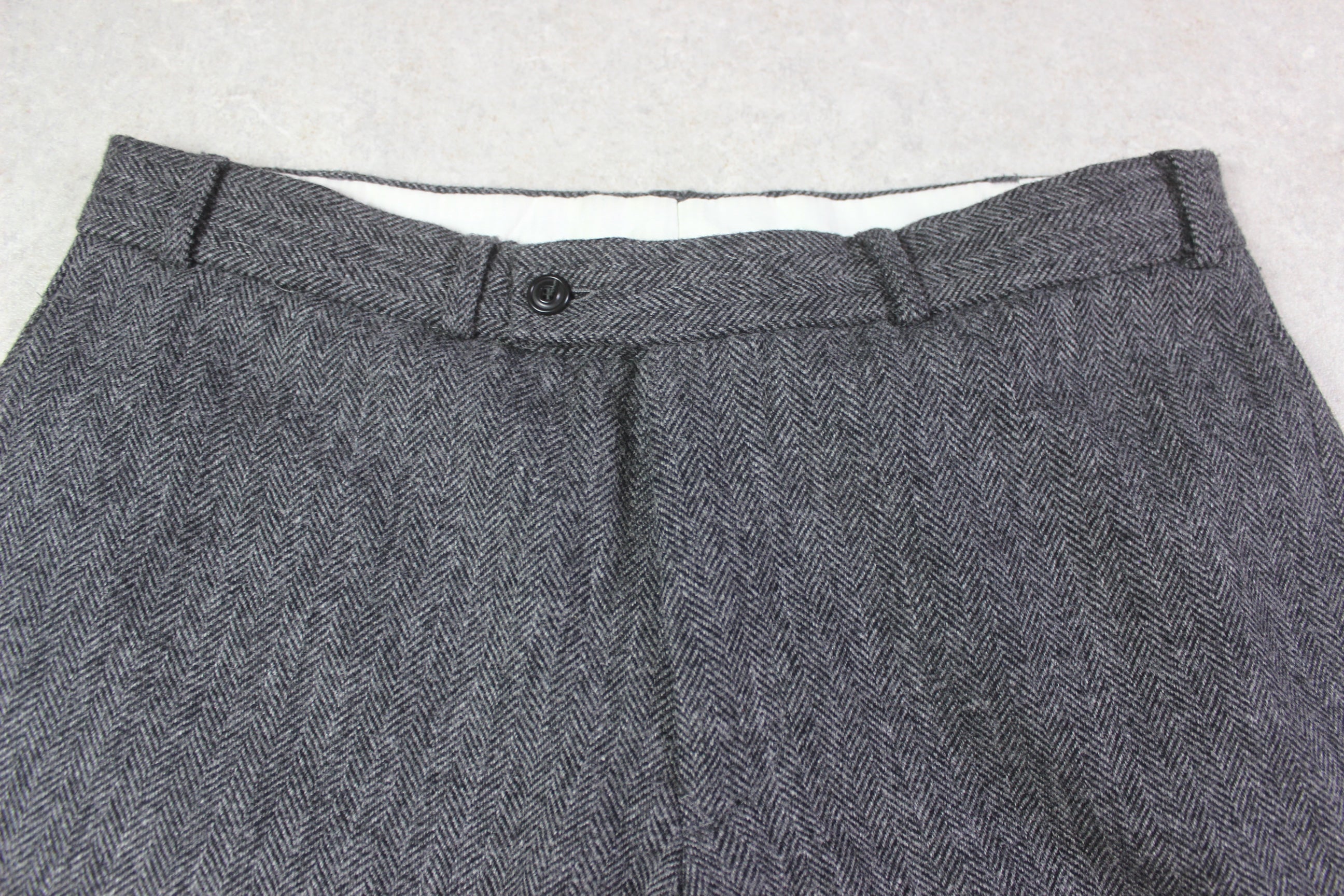 Oliver Spencer - Wool Herringbone Cargo Trousers - Grey - 32