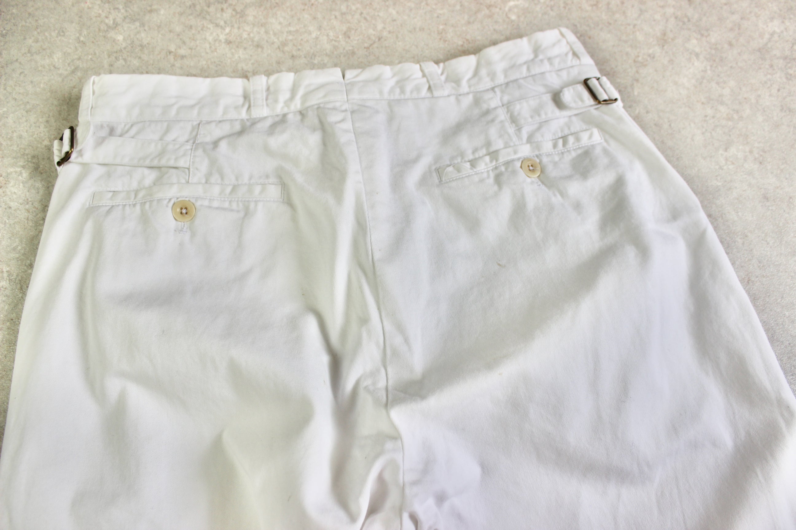 Polo Ralph Lauren - Made In Italy Chino Trousers - White - 30/32