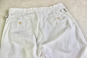 Polo Ralph Lauren - Made In Italy Chino Trousers - White - 30/32