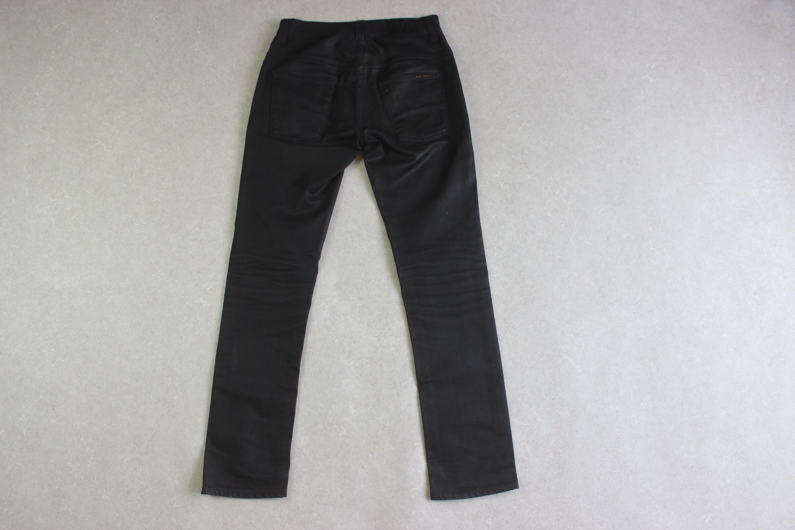 Nudie - Thin Finn Dry Black Coated Jeans - Black - 30/32