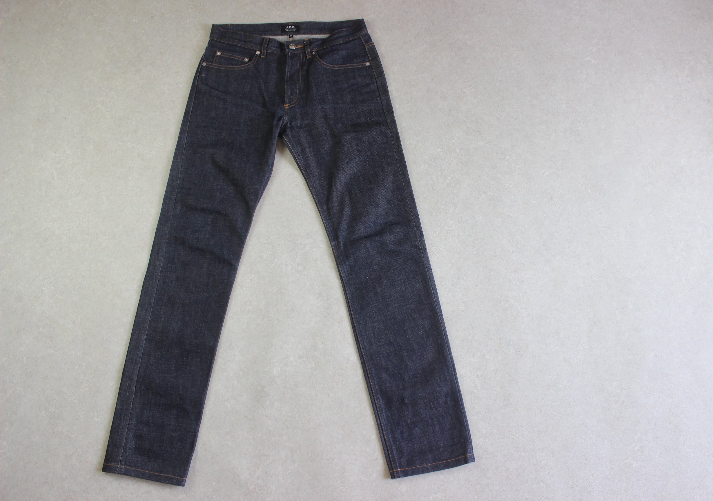 A.P.C. - New Standard Raw Jeans - Blue - 29