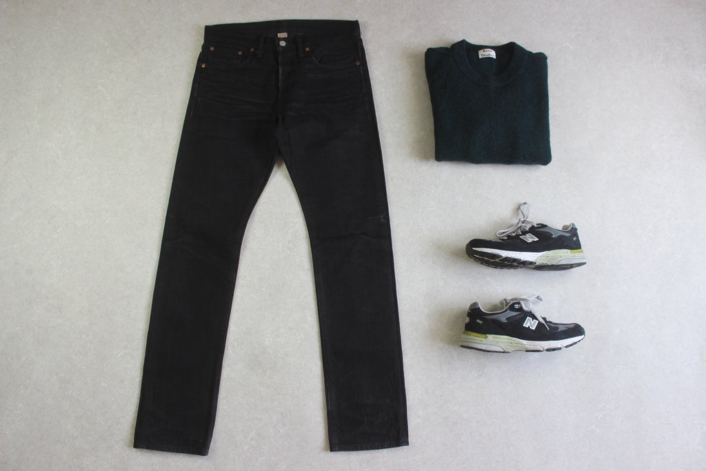 RRL Ralph Lauren - Slim Fit Jeans - Black - 31/32