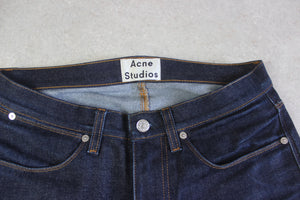 Acne Studios - Max Str Raw Jeans - Blue - 30/32