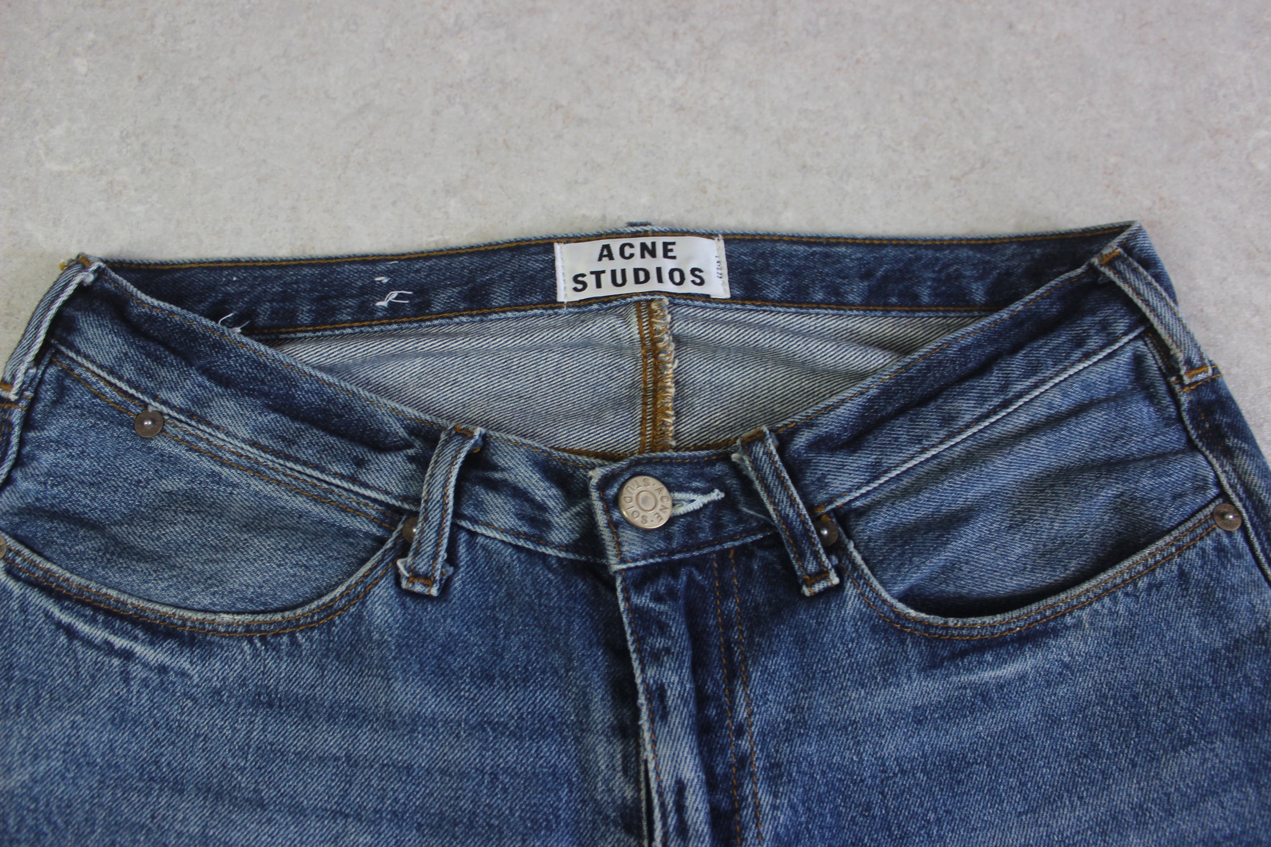 Acne Studios - Max Vintage Blue Jeans - Blue - 30/32