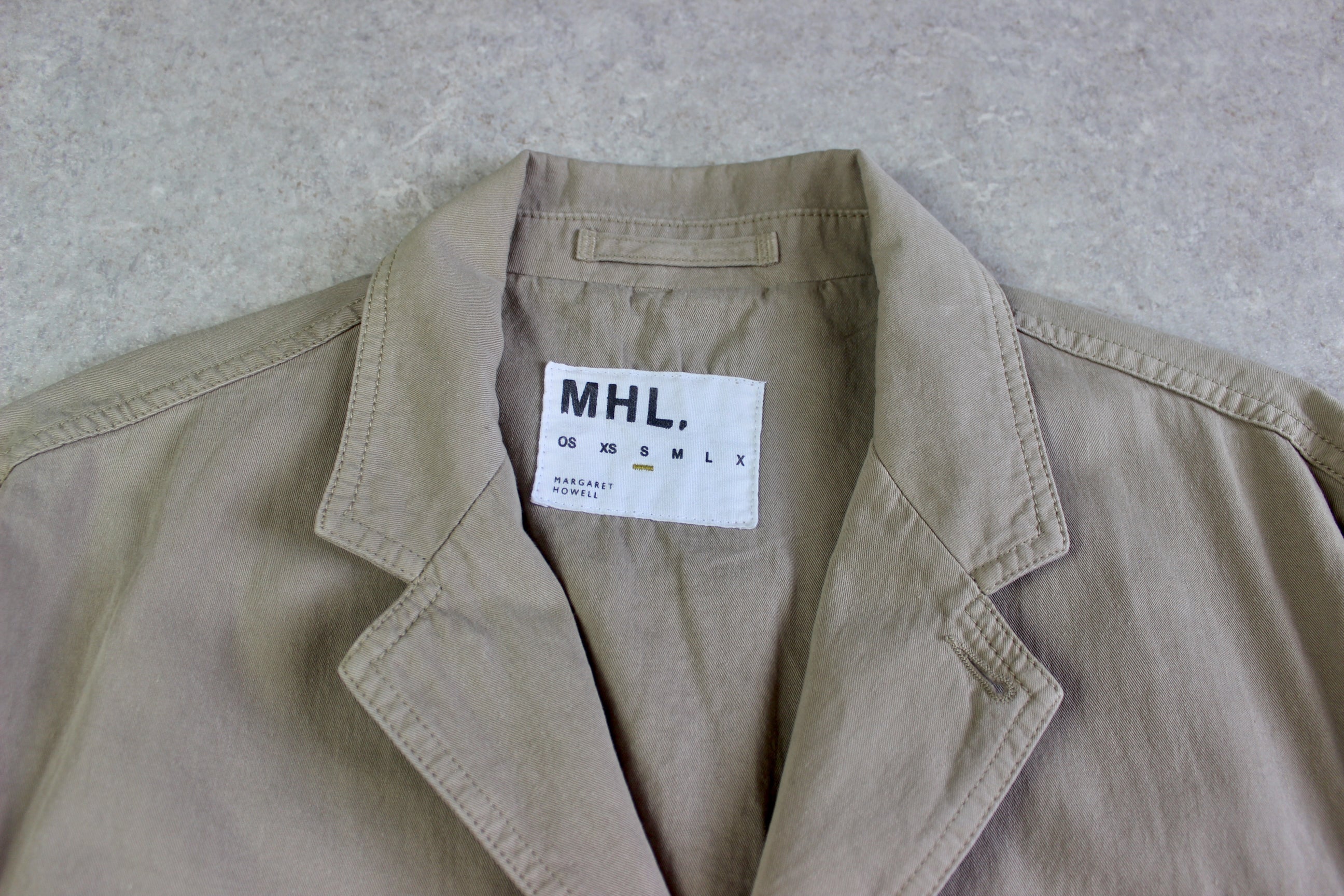 MHL Margaret Howell - Chore Workwear Jacket - Beige/Khaki - Small