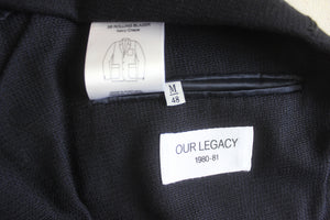 Our Legacy - Wool Blazer Jacket - Navy Blue - 48/Medium