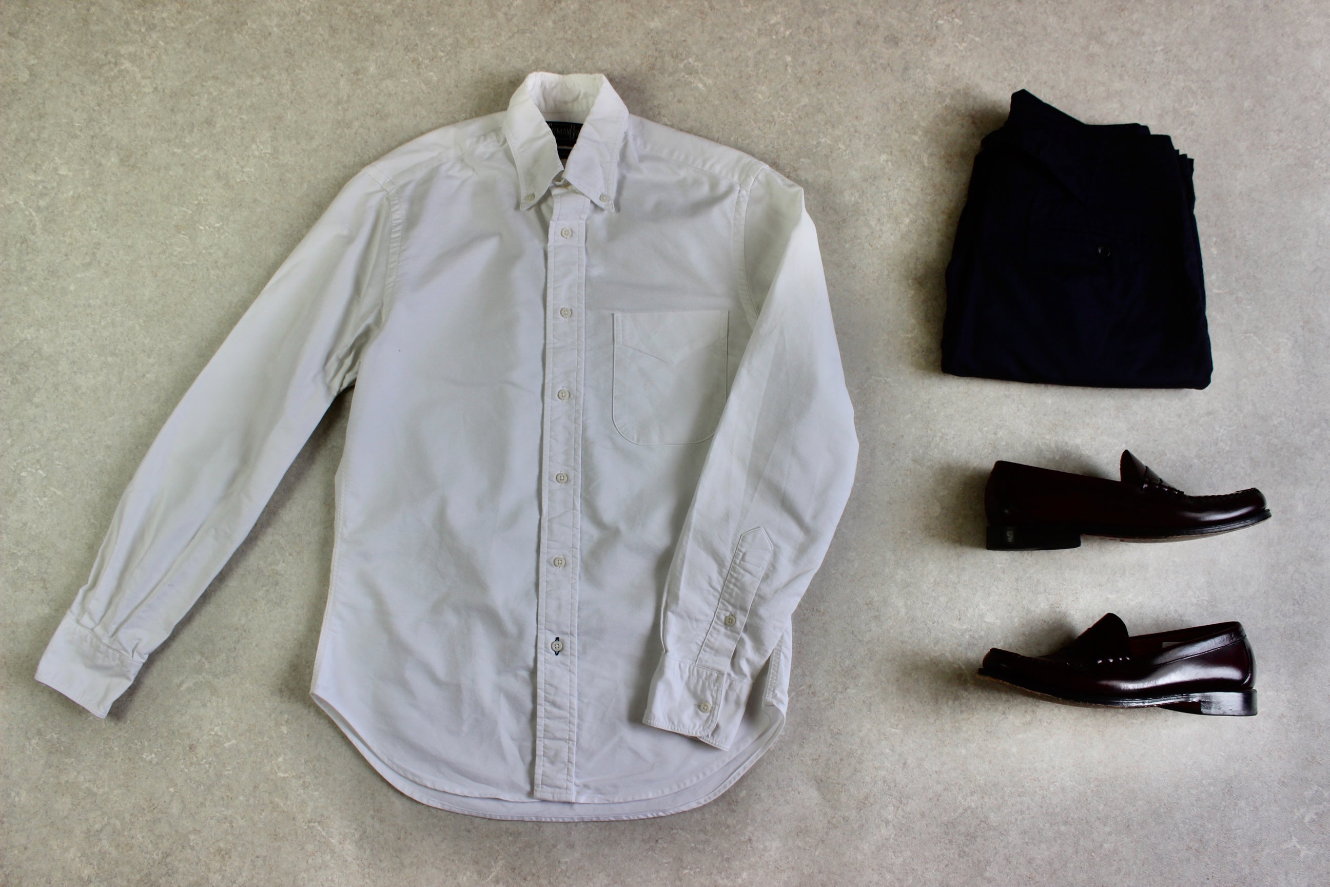 Gitman Bros Vintage - Shirt - White Oxford - Small – melior.