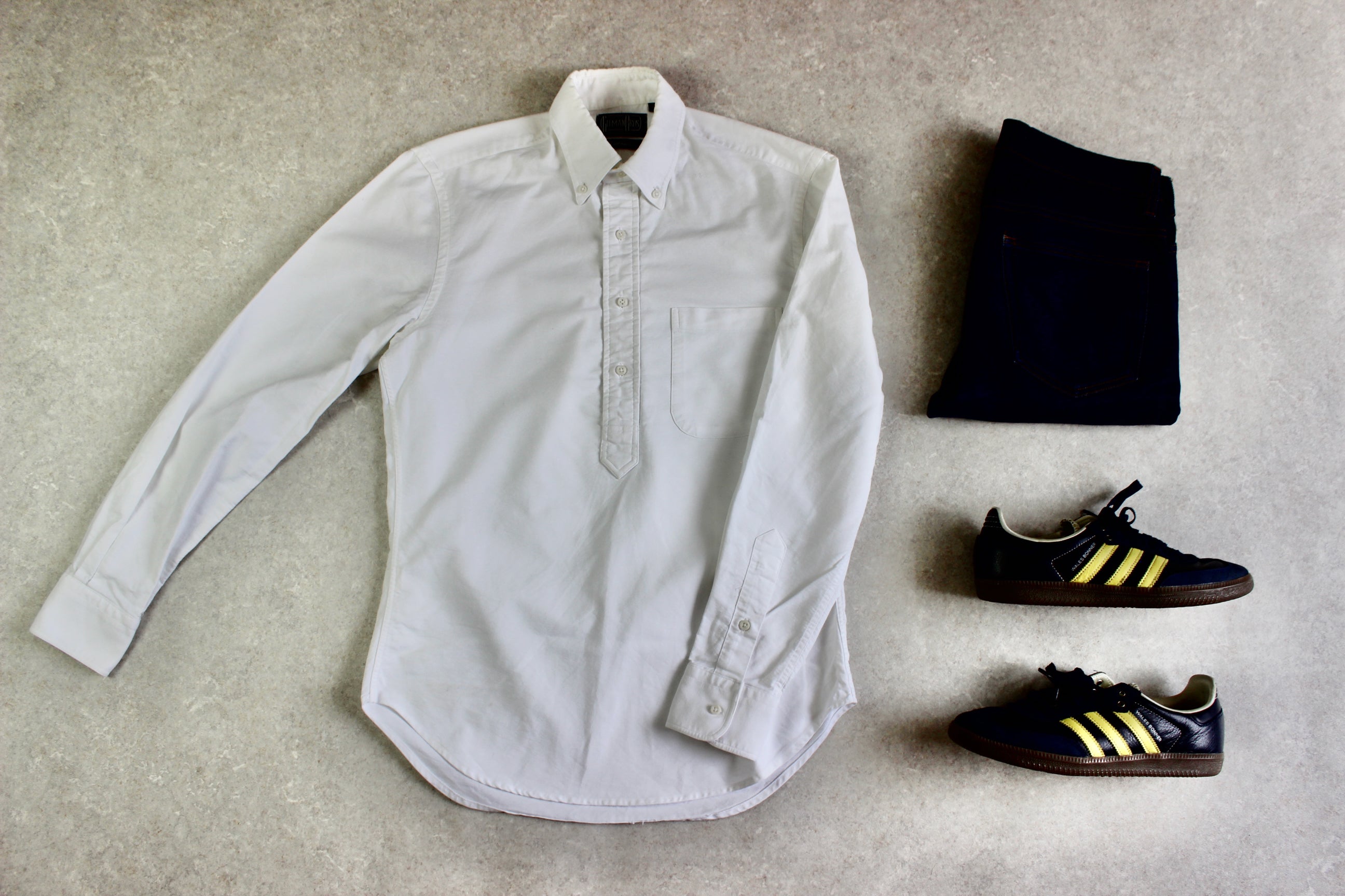 Gitman Bros Vintage - Shirt - White Oxford - 14.5/Small – melior.