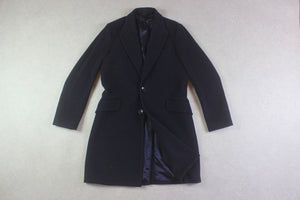 Hardy Amies Savile Row - Wool Coat - Navy Blue - 38