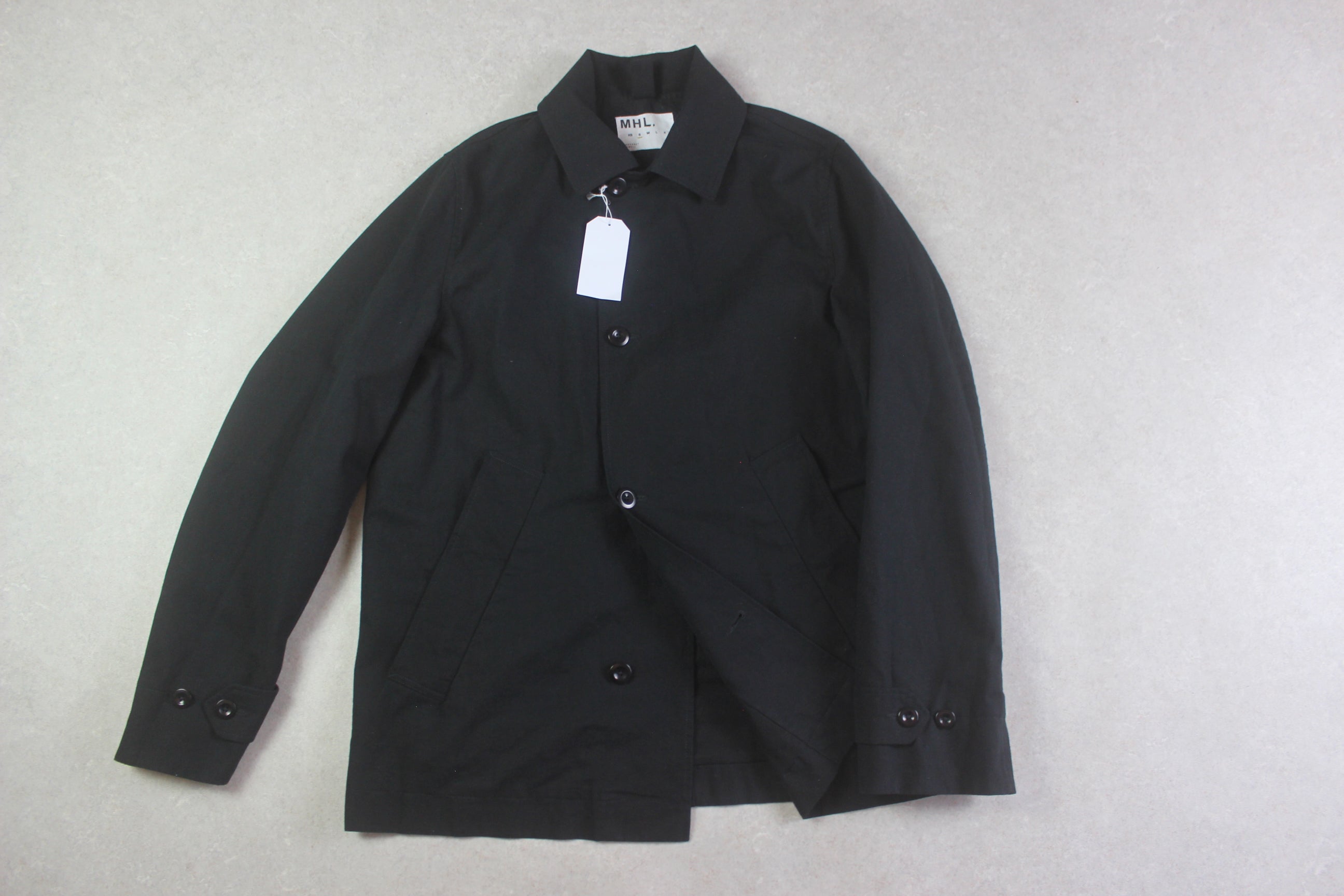 MHL Margaret Howell - Brand New Coat Jacket - Black - Small
