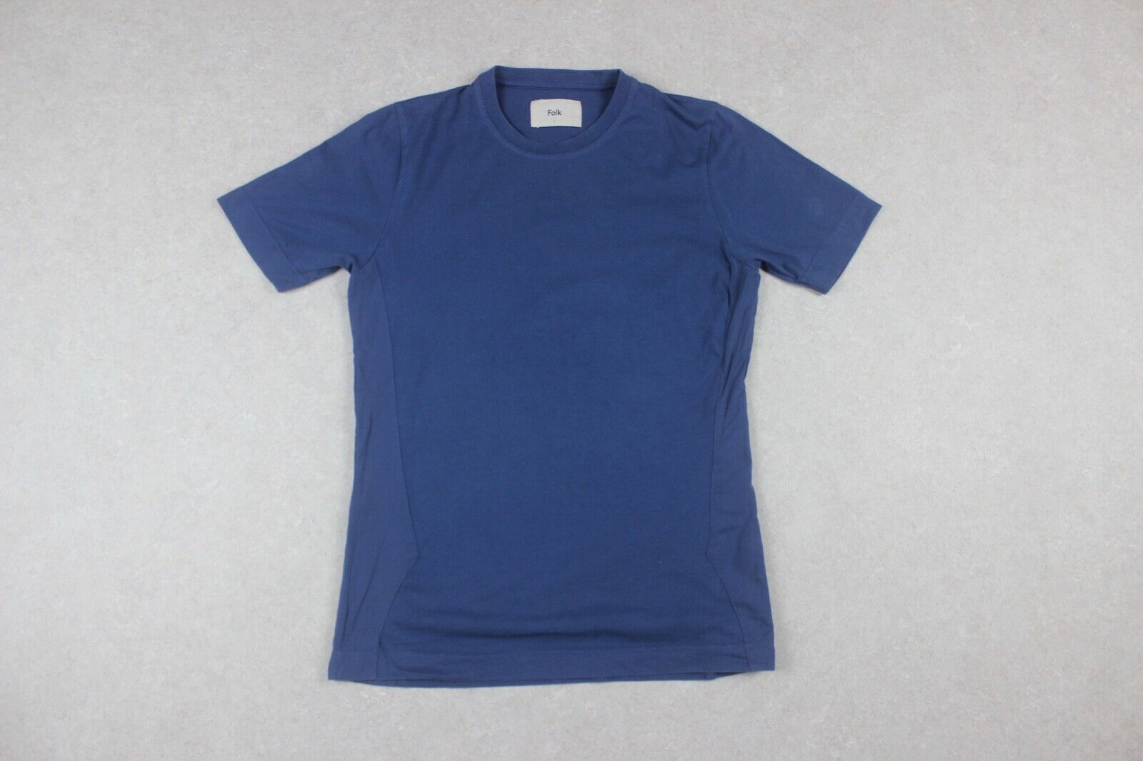 Folk - T Shirt - Blue - 1/Extra Small